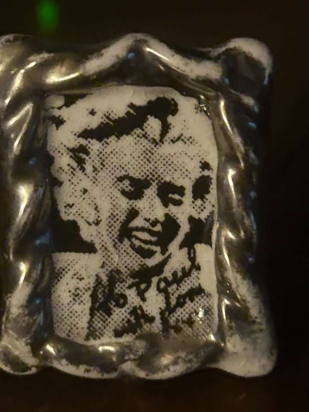 Vintage One-of A Kind Marilyn Monroe MINIATURE Picture/Frame